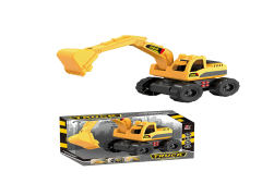 Friction Construction Truck W/L_S toys