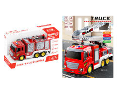 Friction Fire Engine W/L_S toys