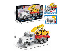 1:14 Friction Rescue Car W/L_S toys