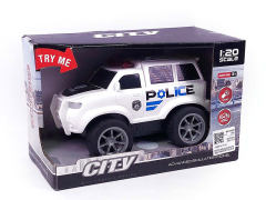 1:20 Friction Cross-country Police Car W/L_S toys