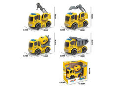 Friction Construction Truck(4S) toys