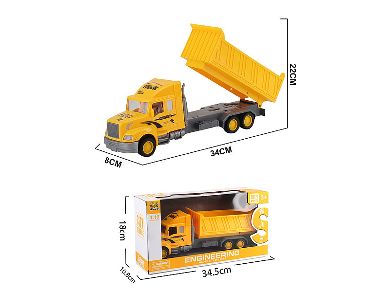 Friction Construction Truck toys