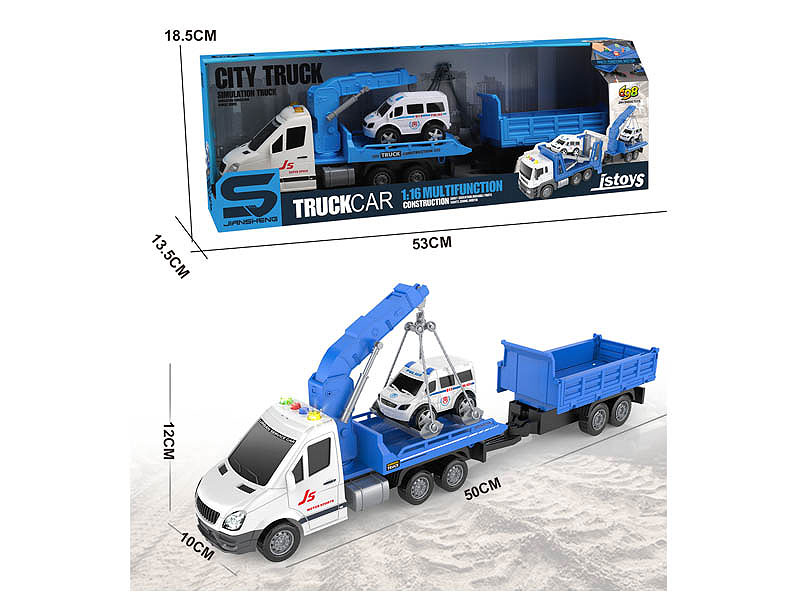 1:16 Friction Truck W/L_M toys