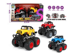 Friction Stunt Jeep(2in1) toys