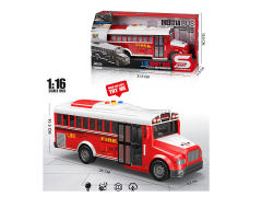 Friction Fire Engine W/L_S toys