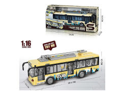 Friction Bus W/L_S toys