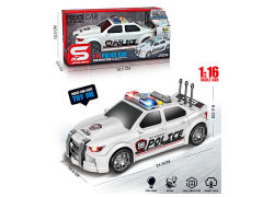 Friction Police Car W/L_S toys