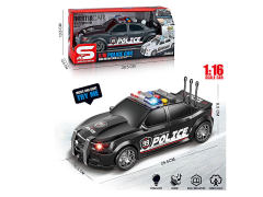 Friction Police Car W/L_S toys