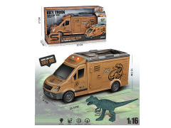 Friction Car W/L_M & Tyrannosaurus Rex toys