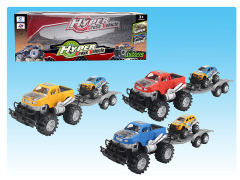 Friction Cross-country Truck(3C) toys