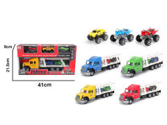 Friction Tow Truck(4C) toys