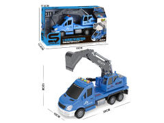 1:16 Friction Construction Truck W/L_M toys