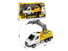 1:16 Friction Construction Truck W/L_M toys