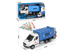 1:16 Friction Sanitation Truck W/L_M toys