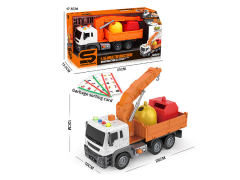 1:16 Friction Sanitation Truck W/L_M toys