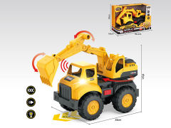 Friction Construction Truck W/L_S toys