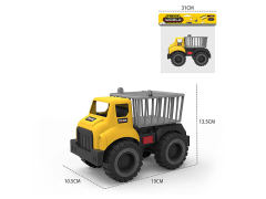 Friction Construction Truck W/L_S toys