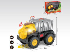 Friction Construction Truck W/L_S toys