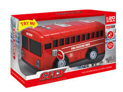 1:20 Friction Bus W/L_S toys