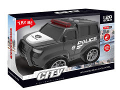 1:20 Friction Cross-country Police Car W/L_S toys