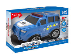 1:20 Friction Police Car W/L_S toys