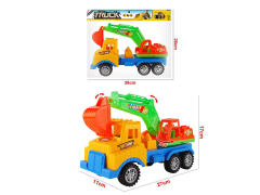 Friction Construction Truck(2C) toys