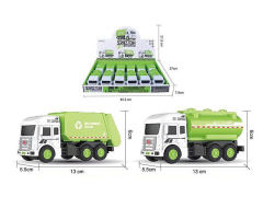 Friction Sanitation Truck(12in1) toys