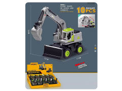 Friction Construction Truck(10in1) toys