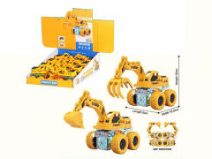 Friction Construction Truck W/L(8in1) toys