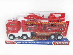 Friction Double Deck Trailer toys