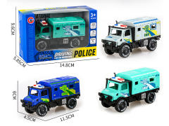 Friction Police Car(3C) toys