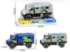 Friction Police Car(2C) toys