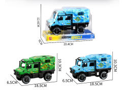 Friction Military Car(2C) toys