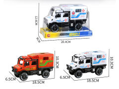 Friction Ambulance(2C) toys