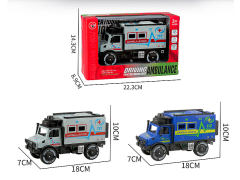 Friction Ambulance(2C) toys