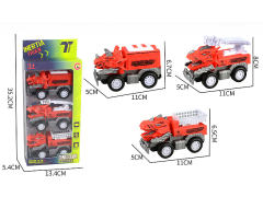 Friction Fire Engine(3in1) toys