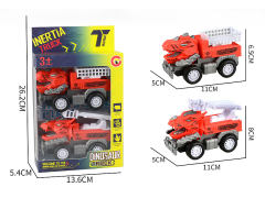 Friction Fire Engine(2in1) toys