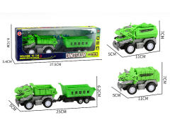 Friction Sanitation Truck(3S) toys