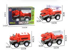 Friction Fire Engine(3S) toys