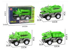 Friction Sanitation Truck(3S) toys