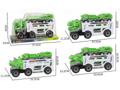 Friction Sanitation Truck(3S) toys