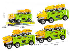 Friction Construction Truck(3S) toys