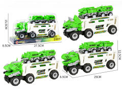 Friction Sanitation Truck(3S) toys