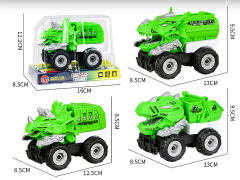 Friction Sanitation Truck(3S) toys