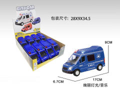 Friction Police Car W/L_M(8in1) toys