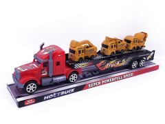 Friction Truck Tow Free Wheel Construction Truck(3C) toys