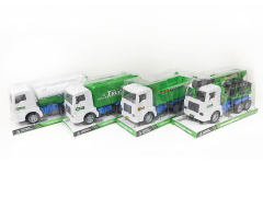 Friction Sanitation Truck(4S) toys