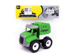 Friction Sanitation Truck(3S) toys