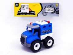 Friction Police Car(3S) toys