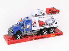 Friction Double Deck Trailer(2C) toys